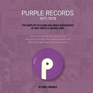 Priddey, Neil Purple Records 1971-1978 Priddey, Neil Purple Records 1971-1978