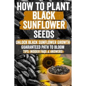 Daniel, Mercer How to Plant Black Sunflower Seeds: Discover proven step-by-step methods to plant, grow, and profit from black sunflower seeds, plus expert tips, ... passion into profit. Start sowing success! Daniel, Mercer How to Plant Black Sunflower Seeds: Discover proven step-by-step methods to plant, grow, and profit from black sunflower seeds, plus expert tips, ... passion into profit. Start sowing success!