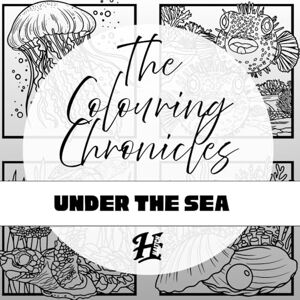 Collins, Miss Hayley The Colouring Chronicles Under The Sea Collins, Miss Hayley The Colouring Chronicles Under The Sea