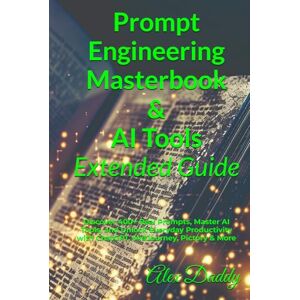 Daddy, Alex Prompt Engineering Masterbook & AI Tools Extended Guide: Discover 400+ Real Prompts, Master AI Tools, and Unlock Everyday Productivity with ChatGPT, ... Pictory & More (Practical AI & Data Series) Daddy, Alex Prompt Engineering Masterbook & AI Tools Extended Guide: Discover 400+ Real Prompts, Master AI Tools, and Unlock Everyday Productivity with ChatGPT, ... Pictory & More (Practical AI & Data Series)