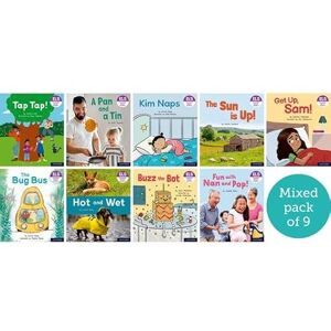 , Various Essential Letters and Sounds: Essential Phonic Readers: Oxford Reading Levels 1-2: Mixed Pack of 9 , Various Essential Letters and Sounds: Essential Phonic Readers: Oxford Reading Levels 1-2: Mixed Pack of 9