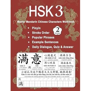 Ping, Shu HSK 3 Master Mandarin Chinese Characters Workbook Volume 2: Learn Mandarin Chinese Characters Practice Book For Beginners Pinyin, Writing, Popular ... Lesson 6 10 (Master Chinese Characters) Ping, Shu HSK 3 Master Mandarin Chinese Characters Workbook Volume 2: Learn Mandarin Chinese Characters Practice Book For Beginners Pinyin, Writing, Popular ... Lesson 6 10 (Master Chinese Characters)