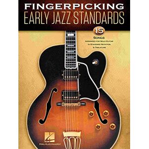 Various Fingerpicking Early Jazz Standards. Guitar Solo.: 15 Songs Arranged for Solo Guitar in Standard Notation & Tablature Various Fingerpicking Early Jazz Standards. Guitar Solo.: 15 Songs Arranged for Solo Guitar in Standard Notation & Tablature