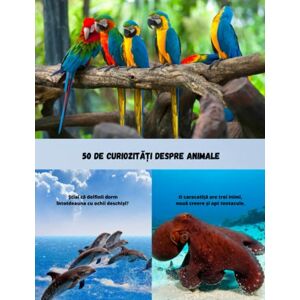 Enaki, Ludmila 50 De Curiozități Despre Animale: Cărți pentru copii în limba română/Carte Pentru Copii/Curiozitati pentru copii/Cărți în limba română / Carti pentru copii in romana Enaki, Ludmila 50 De Curiozități Despre Animale: Cărți pentru copii în limba română/Carte Pentru Copii/Curiozitati pentru copii/Cărți în limba română / Carti pentru copii in romana