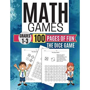 Learning, Kitty Math Games THE DICE GAME 100 Pages of Fun Grades 1-3 Learning, Kitty Math Games THE DICE GAME 100 Pages of Fun Grades 1-3