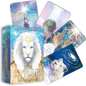 Now Age Imaginations The Lyran Oracle StarSeed Deck -Stunning 44 Oracle Cards with The Cosmic Messages from The White Lions of Lyra Now Age Imaginations The Lyran Oracle StarSeed Deck -Stunning 44 Oracle Cards with The Cosmic Messages from The White Lions of Lyra