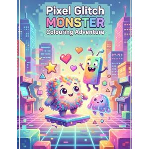 Andersson Pixel Glitch: Monster Colouring Book Andersson Pixel Glitch: Monster Colouring Book