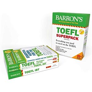 Sharpe Ph.D., Pamela J. TOEFL iBT Superpack: 4 Books + Practice Tests + Audio Online (Barron's Test Prep) Sharpe Ph.D., Pamela J. TOEFL iBT Superpack: 4 Books + Practice Tests + Audio Online (Barron's Test Prep)