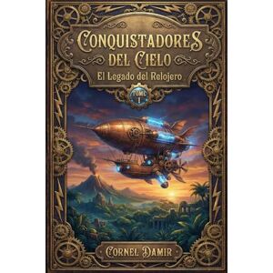 Damir, Cornel Conquistadores del Cielo – El Legado del Relojero: Una novela de aventuras steampunk sobre inventos imposibles y secretos oscuros en el siglo XIX Damir, Cornel Conquistadores del Cielo – El Legado del Relojero: Una novela de aventuras steampunk sobre inventos imposibles y secretos oscuros en el siglo XIX