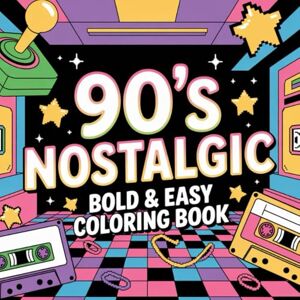 Santos, Nano Nostalgia in Color: Relive the Icons, Games and Unforgettable Trends of the 90s with this 240-page coloring book for children and adults.: A Nostalgic ... Fashion Trends, and TV Classics of the 90s. Santos, Nano Nostalgia in Color: Relive the Icons, Games and Unforgettable Trends of the 90s with this 240-page coloring book for children and adults.: A Nostalgic ... Fashion Trends, and TV Classics of the 90s.