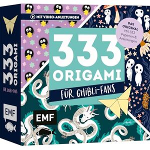 333 Origami Für Ghibli-Fans Niedliche Papiere falten: Das Original: Mit Anleitungen und 333 feinen Papieren: Hochwertiges Origami-Papier mit cuten Manga-Motiven 333 Origami Für Ghibli-Fans Niedliche Papiere falten: Das Original: Mit Anleitungen und 333 feinen Papieren: Hochwertiges Origami-Papier mit cuten Manga-Motiven