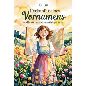 Orthmann Gesa: Herkunft deines Vornamens und berühmte Namensträgerinnen: Ein liebevoll gestaltetes Buch über die Bedeutung, Geschichte und bekannte Persönlichkeiten mit dem Vornamen Gesa Orthmann Gesa: Herkunft deines Vornamens und berühmte Namensträgerinnen: Ein liebevoll gestaltetes Buch über die Bedeutung, Geschichte und bekannte Persönlichkeiten mit dem Vornamen Gesa