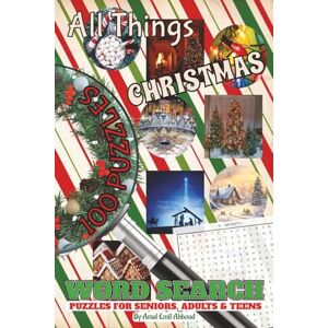 Abboud, Amal Emil All Things Christmas Word Search Puzzle Book: 100 Christmas Themed Festive Holiday Brain Games 2025+ Merry Words to Celebrate the Season 200 ... (All Things Word Search Books 50-100 Puzzles) Abboud, Amal Emil All Things Christmas Word Search Puzzle Book: 100 Christmas Themed Festive Holiday Brain Games 2025+ Merry Words to Celebrate the Season 200 ... (All Things Word Search Books 50-100 Puzzles)