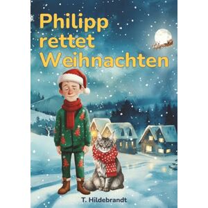 Hildebrandt, T. Philipp rettet Weihnachten: Eine magische Weihnachtsgeschichte über Mut, Freundschaft und die Kraft, an sich selbst zu glauben. (Meine Weihnachtsgeschichte – personalisiertes Kinderbuch mit Namen) Hildebrandt, T. Philipp rettet Weihnachten: Eine magische Weihnachtsgeschichte über Mut, Freundschaft und die Kraft, an sich selbst zu glauben. (Meine Weihnachtsgeschichte – personalisiertes Kinderbuch mit Namen)