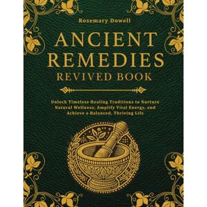 Dowell, Rosemary Ancient Remedies Revived Book: Unlock Timeless Healing Traditions to Nurture Natural Wellness, Amplify Vital Energy, and Achieve a Balanced, Thriving Life Dowell, Rosemary Ancient Remedies Revived Book: Unlock Timeless Healing Traditions to Nurture Natural Wellness, Amplify Vital Energy, and Achieve a Balanced, Thriving Life