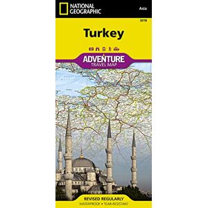 National Geographic Maps Turkey Adventure Map by National Geographic – Waterproof Travel Map with Roads, Ruins & Natural Parks – Foldable Turkey Map for Istanbul, Cappadocia, ... Map (National Geographic Adventure Map) National Geographic Maps Turkey Adventure Map by National Geographic – Waterproof Travel Map with Roads, Ruins & Natural Parks – Foldable Turkey Map for Istanbul, Cappadocia, ... Map (National Geographic Adventure Map)