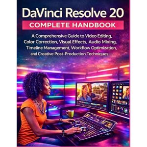 Rourke, Emmett DaVinci Resolve 20 Complete Handbook: A Comprehensive Guide to Video Editing, Color Correction, Visual Effects, Audio Mixing, Timeline Management, ... and Creative Post-Production Techniques Rourke, Emmett DaVinci Resolve 20 Complete Handbook: A Comprehensive Guide to Video Editing, Color Correction, Visual Effects, Audio Mixing, Timeline Management, ... and Creative Post-Production Techniques