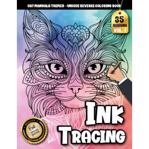 studio, Zen Trace Ink Tracing Book For Adults: A Reverse Coloring Experience with Cat Mandala Art for Stress Relief, Mindful Tracing, and Creative Relaxation (Cat Mandala Tracing Series) studio, Zen Trace Ink Tracing Book For Adults: A Reverse Coloring Experience with Cat Mandala Art for Stress Relief, Mindful Tracing, and Creative Relaxation (Cat Mandala Tracing Series)
