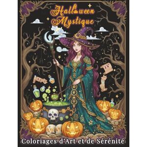 J.H Créations Halloween Mystique – Coloriages d’Art et de Sérénité: 100 illustrations envoûtantes pour explorer la magie d’Halloween à travers le calme et la créativité J.H Créations Halloween Mystique – Coloriages d’Art et de Sérénité: 100 illustrations envoûtantes pour explorer la magie d’Halloween à travers le calme et la créativité