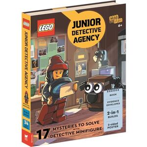 Books: Junior Detective Agency (with detective minifigure, dog mini-build, 2-sided poster, play scene, evidence envelopes and LEGO elements) Books: Junior Detective Agency (with detective minifigure, dog mini-build, 2-sided poster, play scene, evidence envelopes and LEGO elements)