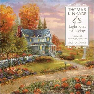 Kinkade, Thomas Thomas Kinkade Lightposts for Living 2026 Wall Calendar Kinkade, Thomas Thomas Kinkade Lightposts for Living 2026 Wall Calendar