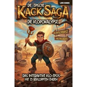Bunde, Lars Die epische Kack-Saga Die Klopokalypse: Das interaktive Klo-Epos mit 23 verschiedenen Enden Du entscheidest, was passiert! Bunde, Lars Die epische Kack-Saga Die Klopokalypse: Das interaktive Klo-Epos mit 23 verschiedenen Enden Du entscheidest, was passiert!