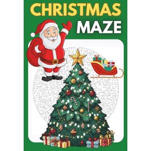 Meso, AG Christmas Maze .. A Relaxing Puzzle Book for Holidays, Vacations & Leisure Time: 50 Relaxing Mazes for Seniors Circular & Hexagonal Puzzles with Increasing Difficulty 6×9 in Activity Book Meso, AG Christmas Maze .. A Relaxing Puzzle Book for Holidays, Vacations & Leisure Time: 50 Relaxing Mazes for Seniors Circular & Hexagonal Puzzles with Increasing Difficulty 6×9 in Activity Book