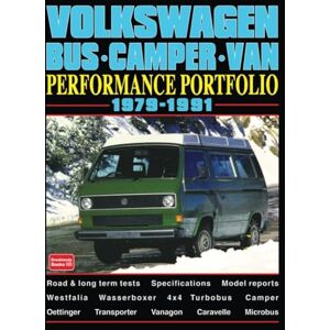 Brooklands Books Ltd Volkswagen Bus Camper Van Performance Portfolio 1979-1991: Road Test Book Brooklands Books Ltd Volkswagen Bus Camper Van Performance Portfolio 1979-1991: Road Test Book