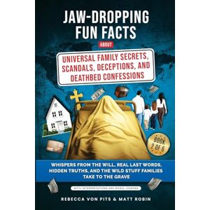 Von Pits, Rebecca Jaw-Dropping Fun Facts About Universal Family Secrets, Scandals, Deceptions, and Deathbed Confessions: Whispers from the Will, Real Last Words, Hidden ... the Wild Stuff Families Take to the Grave: 2 Von Pits, Rebecca Jaw-Dropping Fun Facts About Universal Family Secrets, Scandals, Deceptions, and Deathbed Confessions: Whispers from the Will, Real Last Words, Hidden ... the Wild Stuff Families Take to the Grave: 2