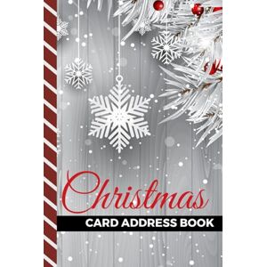 Creations, Easy Elfin Christmas Card Address Book: Hardcover 10-Year Logbook / 6x9 Tracker For Holiday Mail / Alphabetical Organizer With Tabs / White Silver Winter ... / Large Print / Great Gift For Seniors Creations, Easy Elfin Christmas Card Address Book: Hardcover 10-Year Logbook / 6x9 Tracker For Holiday Mail / Alphabetical Organizer With Tabs / White Silver Winter ... / Large Print / Great Gift For Seniors