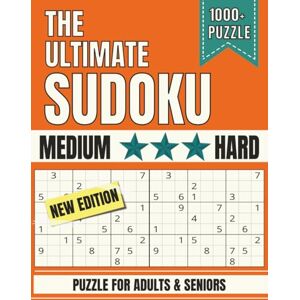 D, Ari . Sudoku book for adults: Medium to hard sudoku book 500+ puzzles with solution D, Ari . Sudoku book for adults: Medium to hard sudoku book 500+ puzzles with solution