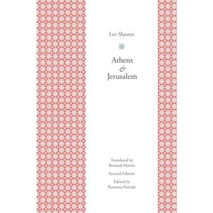 Shestov, Lev Athens and Jerusalem Shestov, Lev Athens and Jerusalem