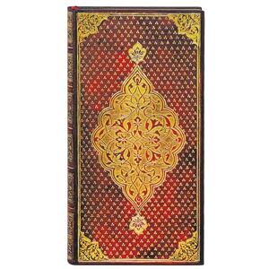 Paperblanks Hardcover Journal Golden Trefoil Lined Slim (95 × 180 mm) (Ultra Unlined) Paperblanks Hardcover Journal Golden Trefoil Lined Slim (95 × 180 mm) (Ultra Unlined)