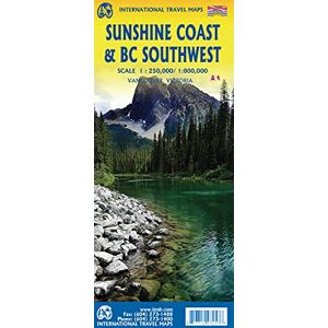 ITMB Publishing LTD Sunshine Coast / BC Southwest: ITM Travel Reference Map ITMB Publishing LTD Sunshine Coast / BC Southwest: ITM Travel Reference Map