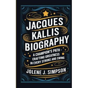 J. Simpson, Jolene JACQUES KALLIS BIOGRAPHY: A Champion’s Path Crafting Greatness in Every Stroke and Swing J. Simpson, Jolene JACQUES KALLIS BIOGRAPHY: A Champion’s Path Crafting Greatness in Every Stroke and Swing