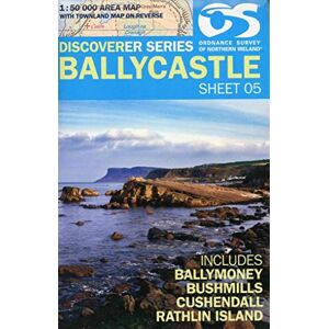 Land & Property Services Ballycastle Map Ballymoney, Bushmills, Cushendall & Rathlin Island Ordnance Survey of Northern Ireland OSNI Discoverer Series 5 Northern Ireland Walks Hiking Maps Adventure Land & Property Services Ballycastle Map Ballymoney, Bushmills, Cushendall & Rathlin Island Ordnance Survey of Northern Ireland OSNI Discoverer Series 5 Northern Ireland Walks Hiking Maps Adventure