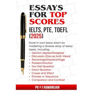 Ramanujan, pi Essays for IELTS, PTE, TOEFL and more 2025: The Quintessential Essay Writing Companion for IELTS, PTE, TOEFL, and Beyond Ramanujan, pi Essays for IELTS, PTE, TOEFL and more 2025: The Quintessential Essay Writing Companion for IELTS, PTE, TOEFL, and Beyond