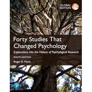 Hock, Roger Forty Studies that Changed Psychology, Global Edition Hock, Roger Forty Studies that Changed Psychology, Global Edition