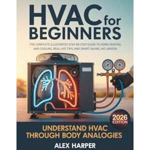 Harper, Alex HVAC for Beginners: The Complete Illustrated Step-by-Step Guide to Home Heating and Cooling with Real-Life Lessons, Safety Tips, and Smart Savings, No Jargon Harper, Alex HVAC for Beginners: The Complete Illustrated Step-by-Step Guide to Home Heating and Cooling with Real-Life Lessons, Safety Tips, and Smart Savings, No Jargon