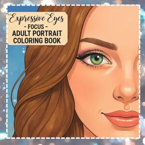 Nagraj, Ms Raikar Pooja Expressive Eyes-Focus-: Adult Portrait Coloring Book (Portraits of Life – A Coloring Journey Through Faces, Styles & Stories) Nagraj, Ms Raikar Pooja Expressive Eyes-Focus-: Adult Portrait Coloring Book (Portraits of Life – A Coloring Journey Through Faces, Styles & Stories)