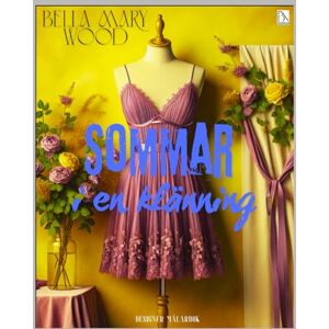Wood, Bella Mary Sommar i en klänning Designer målarbok: modedesign målarbok Wood, Bella Mary Sommar i en klänning Designer målarbok: modedesign målarbok