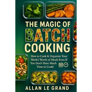 LE GRAND, ALLAN THE MAGIC OF BATCH COOKING: How to Cook & Organize Your Week's Worth of Meals Even If You Don't Have Much Time to Cook! (BRUTAL BATCH COOKING !) LE GRAND, ALLAN THE MAGIC OF BATCH COOKING: How to Cook & Organize Your Week's Worth of Meals Even If You Don't Have Much Time to Cook! (BRUTAL BATCH COOKING !)
