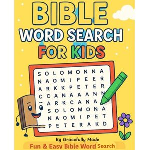 Dale, Ms Kimberly Bible Word Search For Kids: Fun and Easy word search puzzles for ages 5 -12 Dale, Ms Kimberly Bible Word Search For Kids: Fun and Easy word search puzzles for ages 5 -12