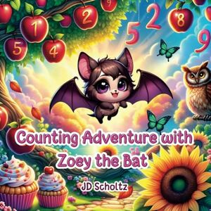 Scholtz, JD Counting Adventure with Zoey the bat: Fun Rhyming story about learning to count numbers from 1-15 for Toddlers ages 2-4 years Scholtz, JD Counting Adventure with Zoey the bat: Fun Rhyming story about learning to count numbers from 1-15 for Toddlers ages 2-4 years
