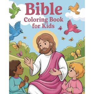 Faithful Hearts Press Easy Bible Coloring Book for Kids: 100+ Fun and Easy Bible-Themed Pictures to Color Faithful Hearts Press Easy Bible Coloring Book for Kids: 100+ Fun and Easy Bible-Themed Pictures to Color