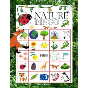 Wood, Rose Nature Bingo: 20 Unique Boards Wood, Rose Nature Bingo: 20 Unique Boards
