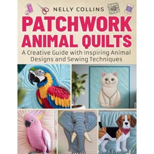 Collins, Nelly PATCHWORK ANIMAL QUILTS: A Creative Guide with Inspiring Animal Designs and Sewing Techniques Collins, Nelly PATCHWORK ANIMAL QUILTS: A Creative Guide with Inspiring Animal Designs and Sewing Techniques