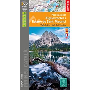 Aigüestortes pn/Sant Maurici carte&guide, map&hiking g.: Alpina Wanderkarte 1:25000 Aigüestortes pn/Sant Maurici carte&guide, map&hiking g.: Alpina Wanderkarte 1:25000
