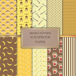 Activity, Noon Monkey Patterns Scrapbook Paper: Scrapbooking Paper for Origami, Gift Wrapping, Junk Journaling, Card Making, Invitation Card Making ETC. SIZE (8.5X8.5). 20 Double-Sided Pages Activity, Noon Monkey Patterns Scrapbook Paper: Scrapbooking Paper for Origami, Gift Wrapping, Junk Journaling, Card Making, Invitation Card Making ETC. SIZE (8.5X8.5). 20 Double-Sided Pages