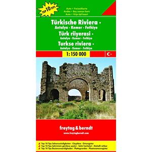 Freytag & Berndt Turkish Riviera, West: -Antalya Kemer Fethiye Road & Leisure Map: Toeristische wegenkaart 1:150 000 Freytag & Berndt Turkish Riviera, West: -Antalya Kemer Fethiye Road & Leisure Map: Toeristische wegenkaart 1:150 000